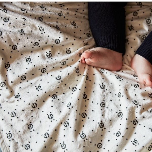 Κουβέρτα Pearl Velvet Monogram print – φωτογραφία 2