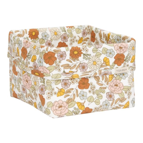 Καλάθι Αλλαξιέρας Μικρό Vintage Little Flowers